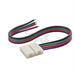 Соединитель FL-FPC Connector 10mm-BXB  RGB  colour Double side 15cm (соединение двух лент проводом 1