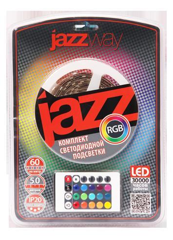 7,2W Лента PLS 5050/30  RGB  IP20  (5м) 7,2Вт\м JazzWay