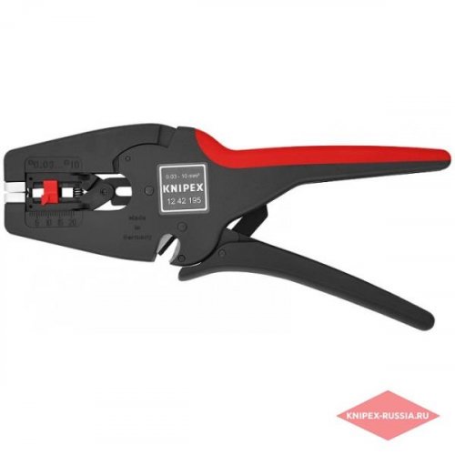 Инструмент для снятия изол. 195 мм 0,03 - 10,0мм2 "Knipex"  MultiStrip 10