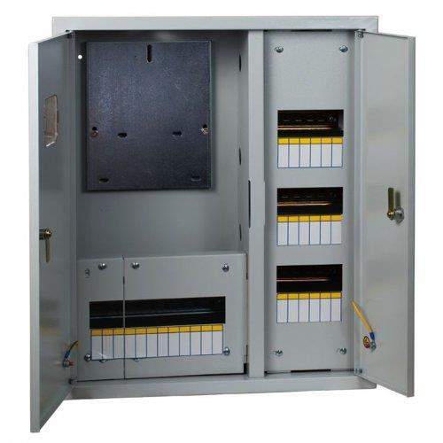 Щит учетно-распр. встраив. ЩРУВ 3/48 2-х дверный IP31 (620х660х165) EKF
