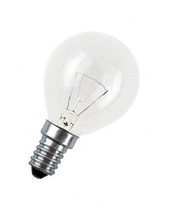 Лампа  ШАРИК  P CL 40w E14 OSRAM  прозрачная