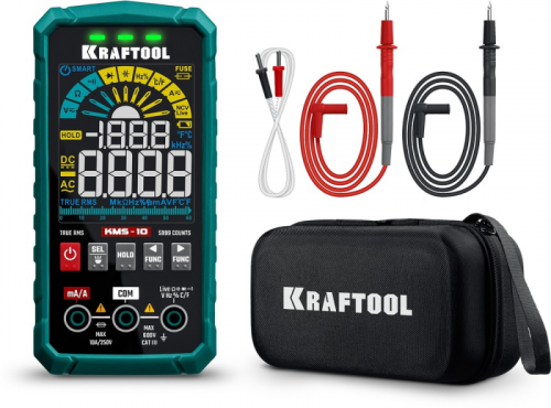 KRAFTOOL  KMS-10 смарт-мультиметр цифровой
