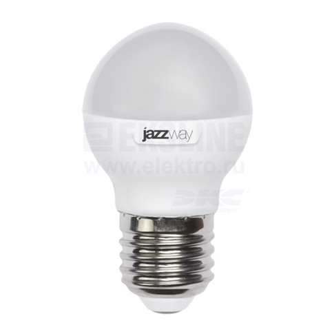 Лампа 7w PLED-SP G45 3000K E27 540Lm 230/50 Jazzway