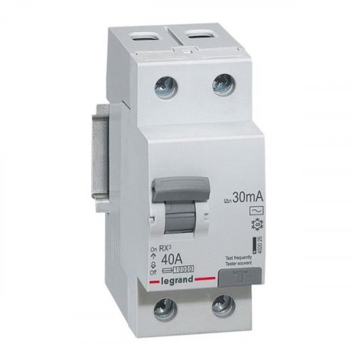 402025 Выключатель дифф. (УЗО) ВДТ RX3  2П 40A 30MA -AC