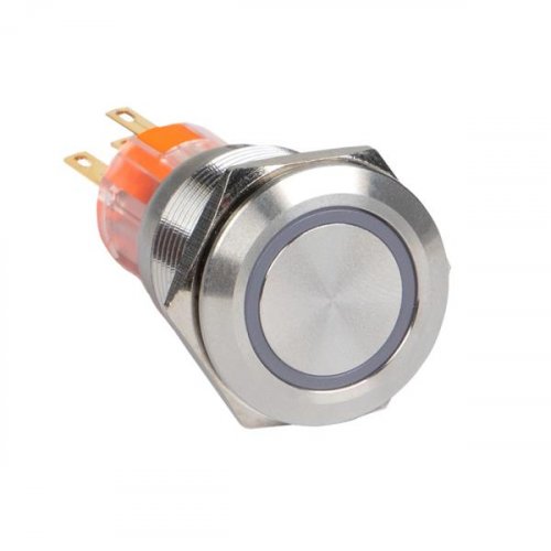 Кнопка S-Pro67 19 мм с фикс. с красной подсв. 230В IP67 EKF PROxima