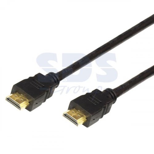 Шнур  HDMI - HDMI  gold  1М   (PE bag)  PROCONNECT