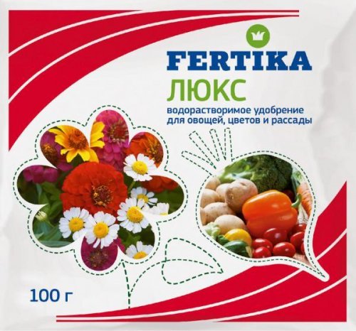 Люкс кристаллический, 100 гр. мин. удобрение