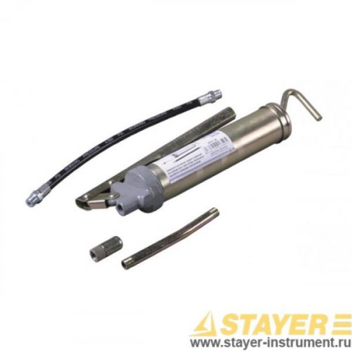 Шприц STAYER автомобильный металлический, 100гр