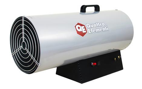 Нагреватель воздуха газовый QUATTRO ELEMENTI QE-55G (25 - 55кВт, 1100 м.куб/ч,  4,2 л/ч, 11,7кг)