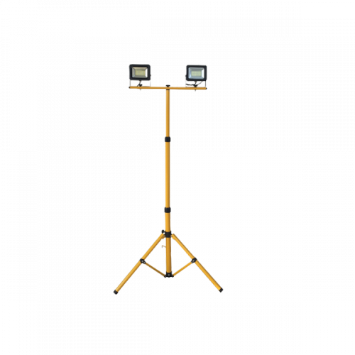 Светодиодный прожектор  FL-LED Light-PAD STAND 2x 50W Grey 4200К 10000Лм На стойке