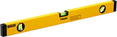 Уровень STAYER "PROFI" "PROFILevel"  коробчатый усиленный, фрезерованный, 3 противоударных ампулы, 4