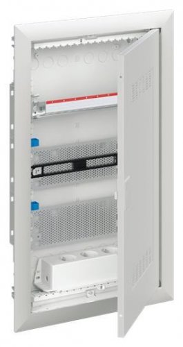 Распродажа! ABB Шкаф мультимедийный с дверью с радиопрозрачной вставкой Wi-Fi (3 ряда) UK636MW