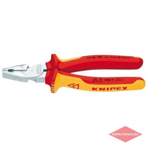 Пассатижи усиленные 200 мм "Knipex" 1000 V