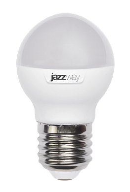 Лампа 7w PLED-SP G45 5000K 560 Lm E27 Jazzway