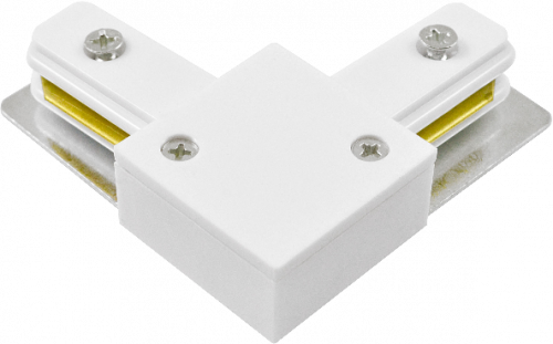 Jazzway PTR CL-WH Коннектор белый L-обр
