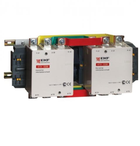 Контактор КТЭ реверсивный 265А 230В 2NO EKF