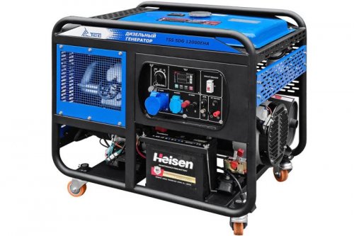 Генератор дизельный TSS SDG 12000EHA  12,0кВт 220В 1фаз. 