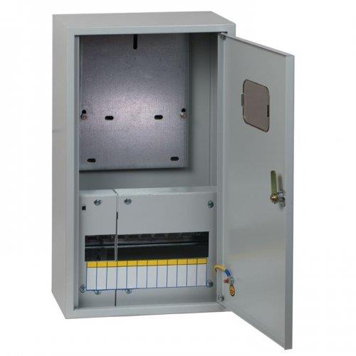 Щит учетно-распр. навесной ЩРУН 3/12 с окном IP31 (500х300х160) EKF