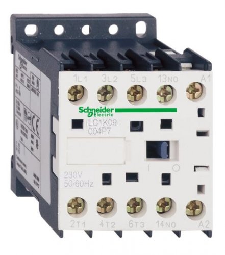 КОНТАКТОР K 3P, 16 А, НО, 220V 50/60 ГЦ, ЗАЖИМ ПОД ВИНТ