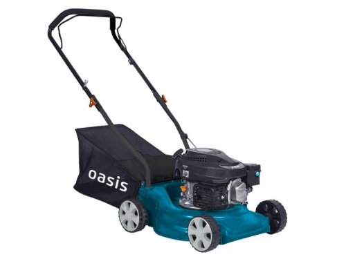 Газонокосилка бенз OASIS GBR-4 4лс 3кВт 123см3, шир 420, высота 35-65, травосборник 45л