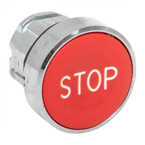 XB4 Исполн.механизм кнопки "STOP" XB4 красный плоский возвратный без фиксации IP65 EKF