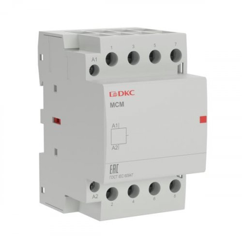 Контактор модульный MCE 63А 4P 4NO (3мод.) 240В DKC YON