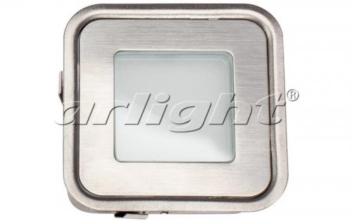 Набор KT-S-6x0.6W LED White 12V (квадрат)IP 67 для пола и стен. Цвет холодный 6000К, мощность 6 х 0,