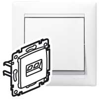 770080 ValenaRJ11/RJ45 UTP кат5е бел