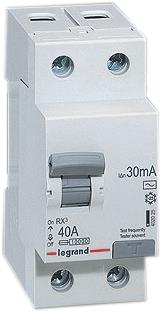 402024 Выключатель дифф. (УЗО) ВДТ RX3  2П 25A 30MA -AC