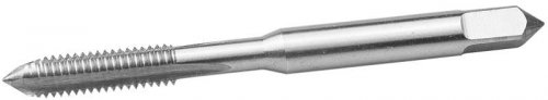 Метчик М10 x 1,25, мелкий шаг ЗУБР "профессионал" машинно-ручной, одинарный для нарезания метрическо