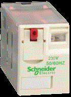 Shneider Мини. реле 4пер.конт. 6А 230В