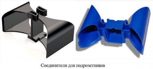 Соединитель подрозетника T-Plast 