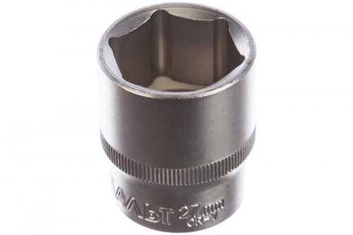 Головка торцевая КОБАЛЬТ 1/2", 27 мм, Cr-V (1 шт.) подвес