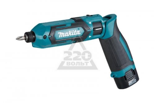 Шуруповёрт - отвертка аккумуляторная MAKITA TD022DSE (7,2 В, 25Нм, 2акк.Li-ion.1,5Aч, сумка)