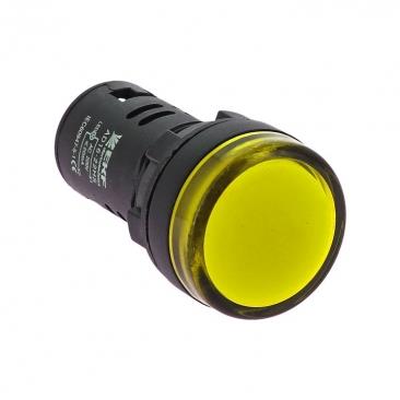 Светодиодная матрица AD16-22HS желтая 24В AC/DC EKF
