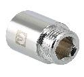 Удлинитель 1/2"ПМх100мм ВН/НР (ХРОМ) VTr.198.C.04100