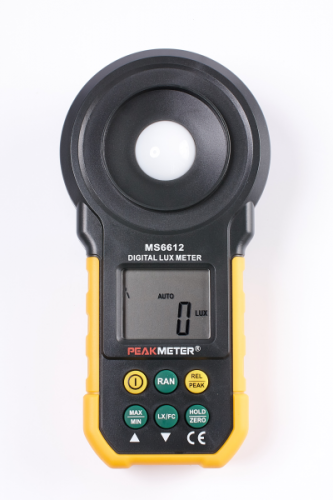 Люксометр PM6612 PeakMeter измеритель освещенности