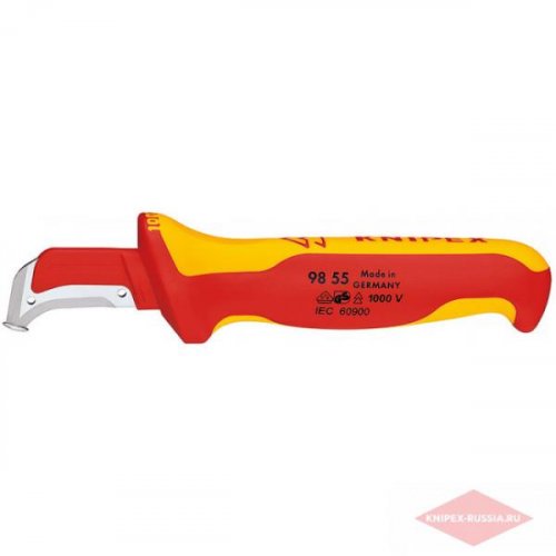 Нож для снятия изоляц. 180мм "Knipex" 1000 V