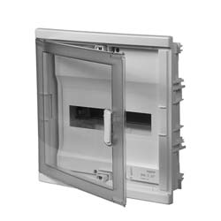 Распродажа! 001421 Nedbox Щит встроен 1х12 прозрачная дверь, N+PE Legrand