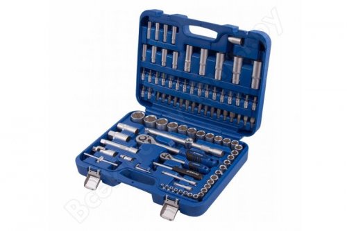 Набор инструмента универсальный КОБАЛЬТ 1/4" и 1/2" (94 предмета) кейс