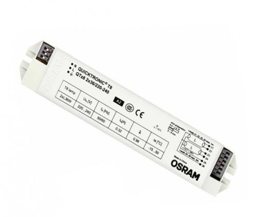 Распродажа! Электрон. ПРА 2х36 для люмин. ламп QTZ8 2X36/220-240 VS20 OSRAM ЭПРА