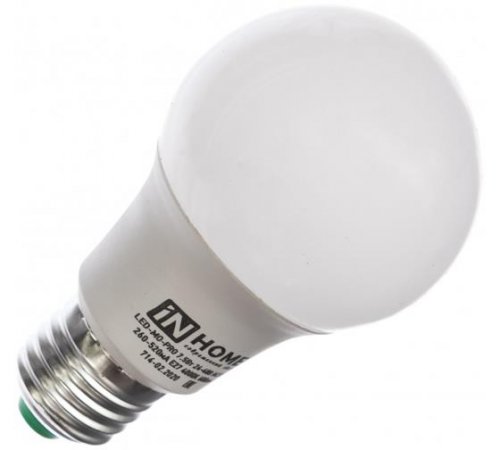 Лампа 7.5w НИЗКОВОЛЬТНАЯ LED-MO-PRO 24-48В Е27 4000К 600Лм IN HOME