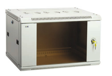 Шкаф LINEA W 6U 600x600мм дверь стекло, RAL9005