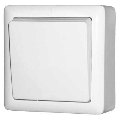 Выключ. О/У 1кл. белый изолир.пластина 6А Wessen ХИТ Systeme Electric
