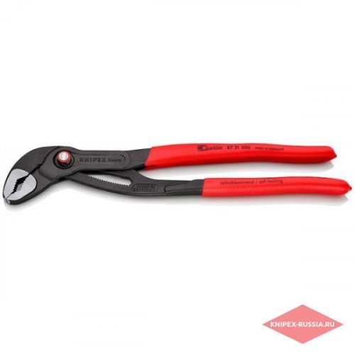 Клещи переставные 300 мм "Knipex" "COBRA" "QuickSet"300
