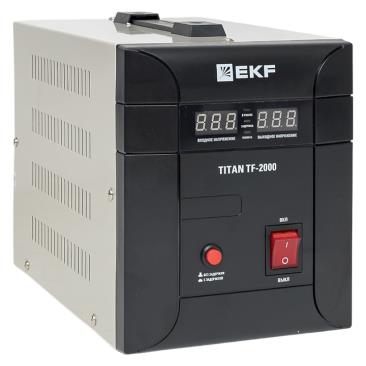 Стабилизатор симисторный TITAN -TF-2000 EKF