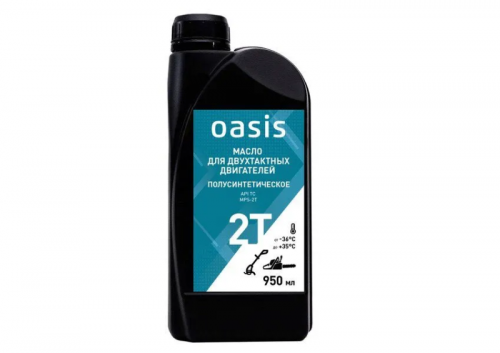 Акция Масло Oasis MPS-2T для 2-тактных двигателей полусинтетическое 0,95л