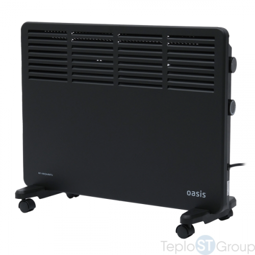 OASIS Конвектор модель KM-15B 1,5кв черный 60,2х25х48,6 см