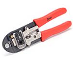 RJ-45 Кримпер со сменными модулями для обжима RJ-45, RJ-12, RJ-11 КВТ