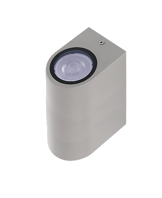 Светильник PDL-R 72080 GU10-1 GR 230V IP65  Jazzway